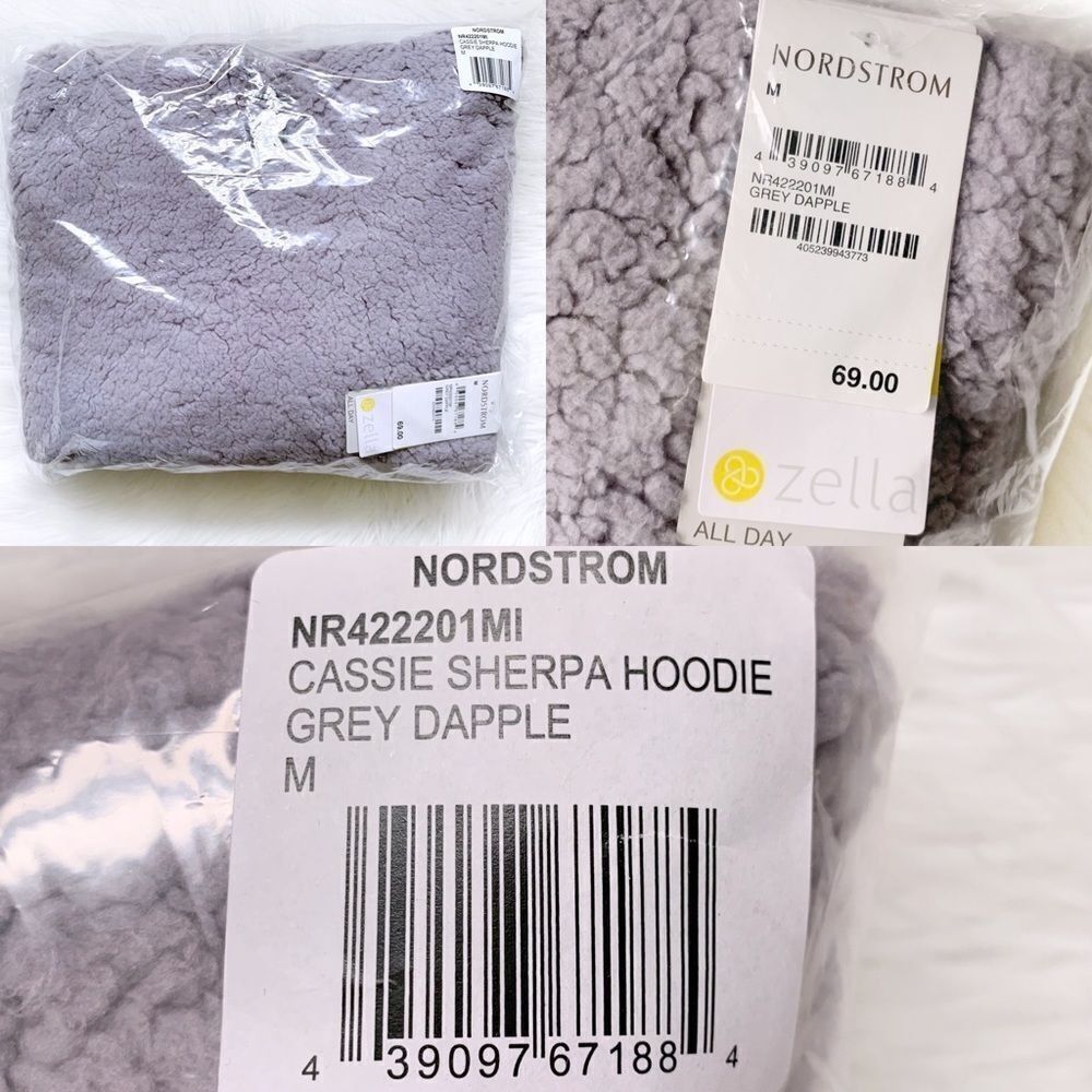 ZELLA Faux Shearling Teddy Hoodie! - Picture 7 of 8